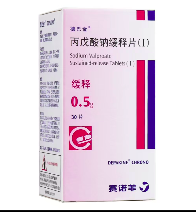 【德巴金】丙戊酸钠缓释片(Ⅰ)价格¥96.50 购买药店北京美信康年大药房 适应症用于治疗全身性及部分性癫痫 以及特殊类型的综合症。全身性癫痫适用于：失神发作、肌阵挛发作、强直阵挛发作、失张力发作及混合型发作。部分性癫痫适用于：简单部分发作；复杂部分性发作；部分继发全身性发作。躁狂症：用于治疗与双相情感障碍相关的躁狂发作。