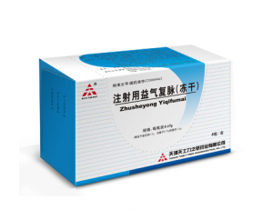 【天士力】注射用益气复脉(冻干)    购买药店北京美信康年大药房价格¥156.50  功能主治用于冠心病劳累型心绞痛气阴两虚证 症见胸痹心痛 心悸气短、倦怠懒言、头晕目眩、面色少华、舌淡、少苔或剥苔 脉细弱或结代；冠心病所致慢性左心功能不全II、III级气阴两虚证 症见心悸、气短甚则气急喘促 胸闷隐痛 时作时止 倦怠乏力 面色苍白 动则汗出 舌淡少苔或薄苔 脉细弱或结代。